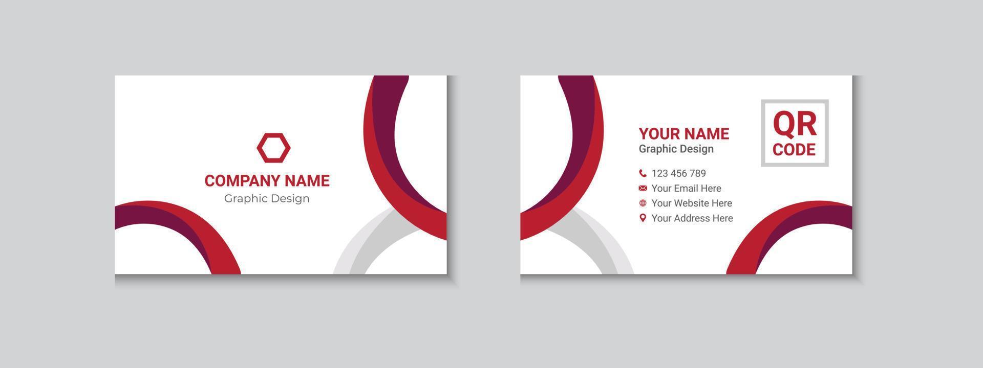 Creative Modern Business Card Template vector