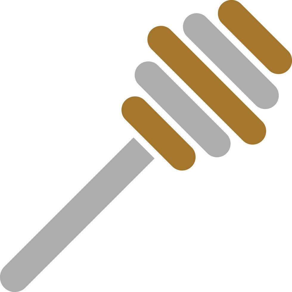 Honey Dipper Icon Style vector