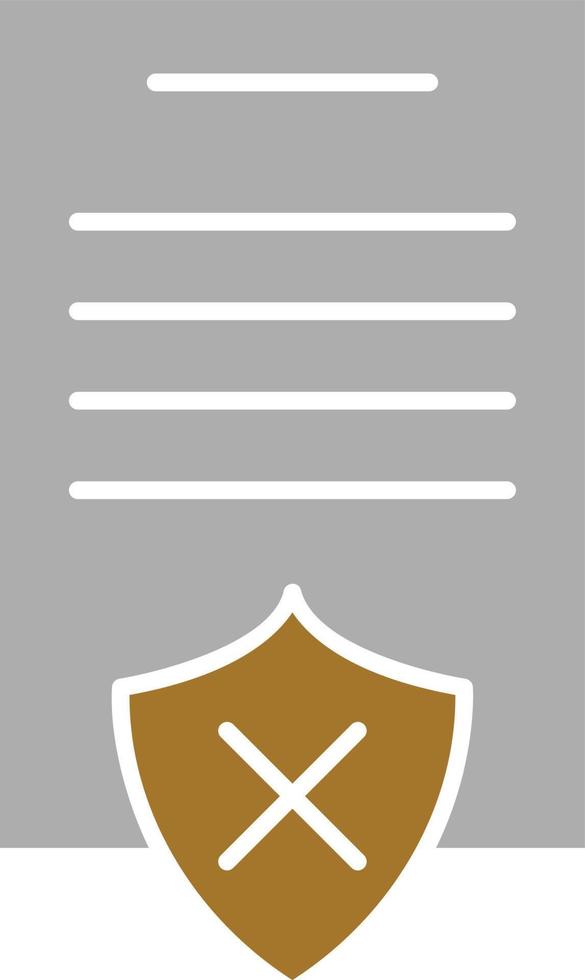 Rejected Icon Style vector