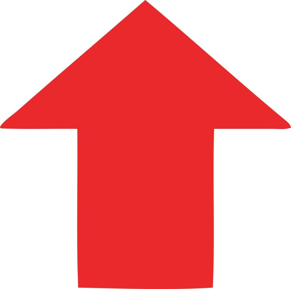 pointing arrow cartoon vector
