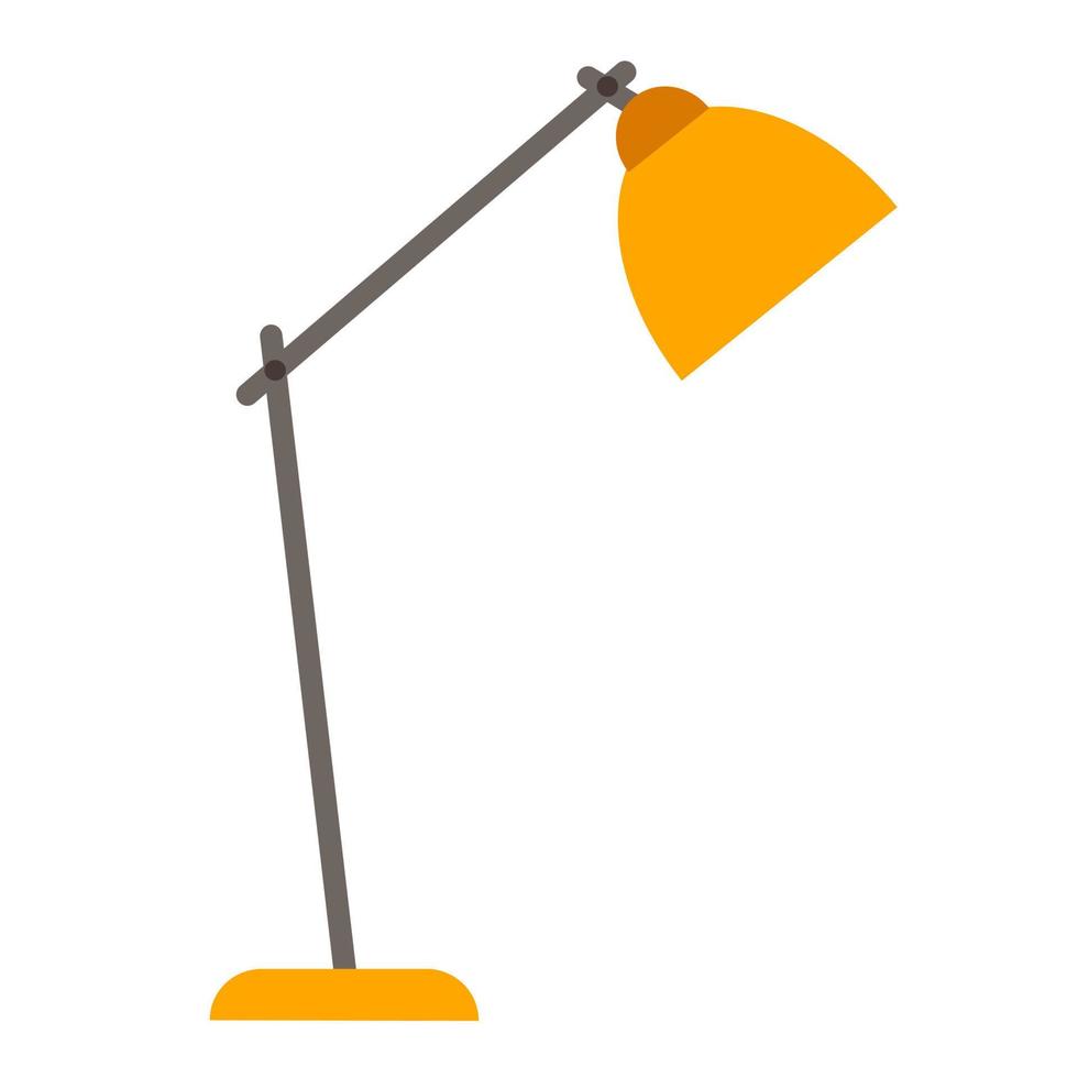 A furniture chandelier is an element of a modern interior. vector