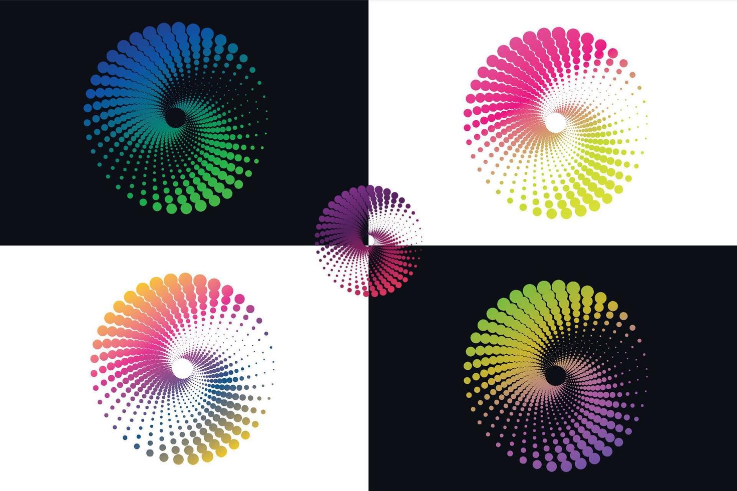 diseño de logotipo abstracto,plantilla de logotipo vectorial,resumen,mandala vector