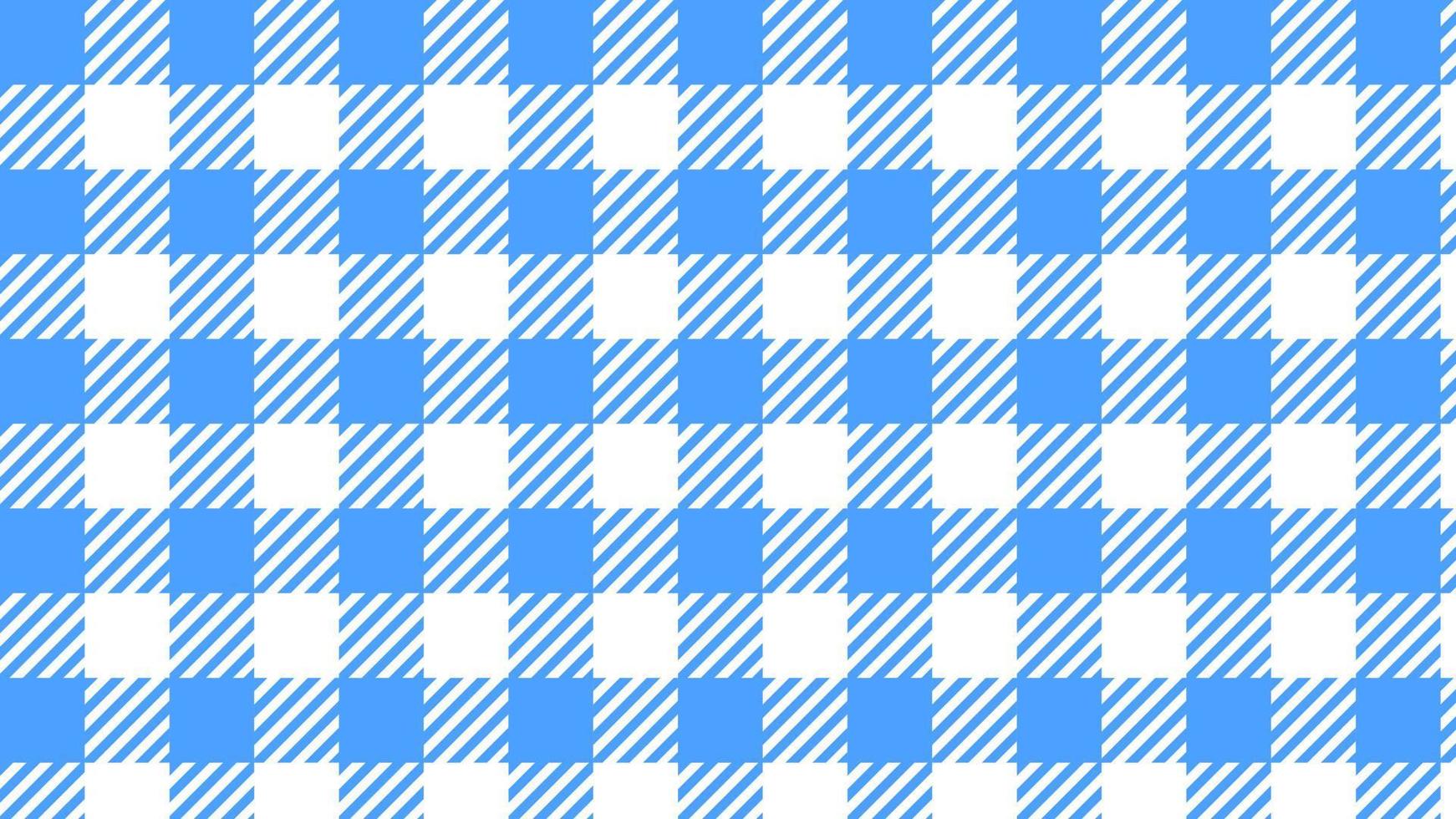 aesthetic blue tartan, gingham, plaid, checkers pattern wallpaper illustration, perfect for banner, wallpaper, backdrop, postcard, background for your design vector