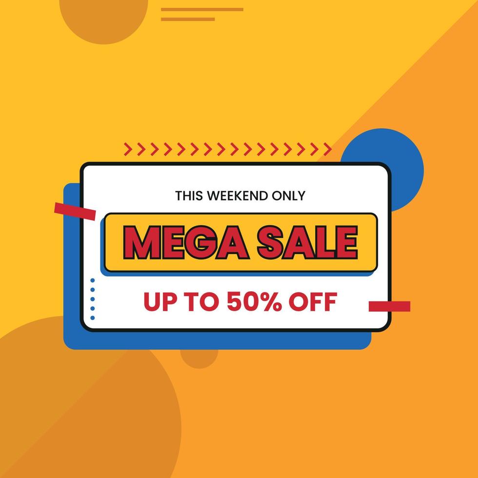 flah sale label banner pop up design vector