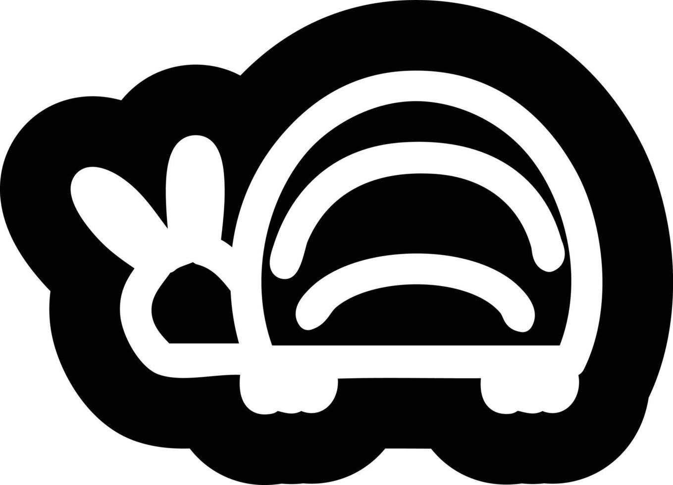 cute beetle icon vector