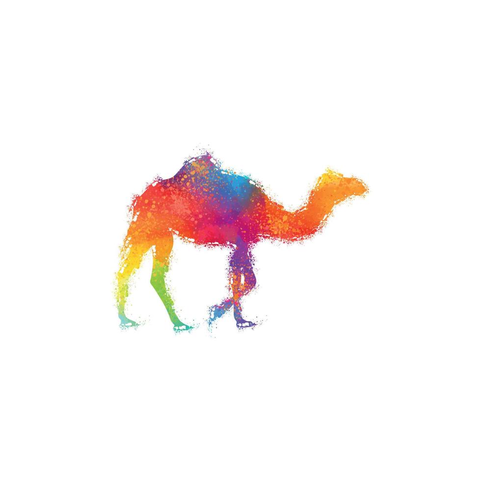 camel illustration VECTOR  digital art print shirt design