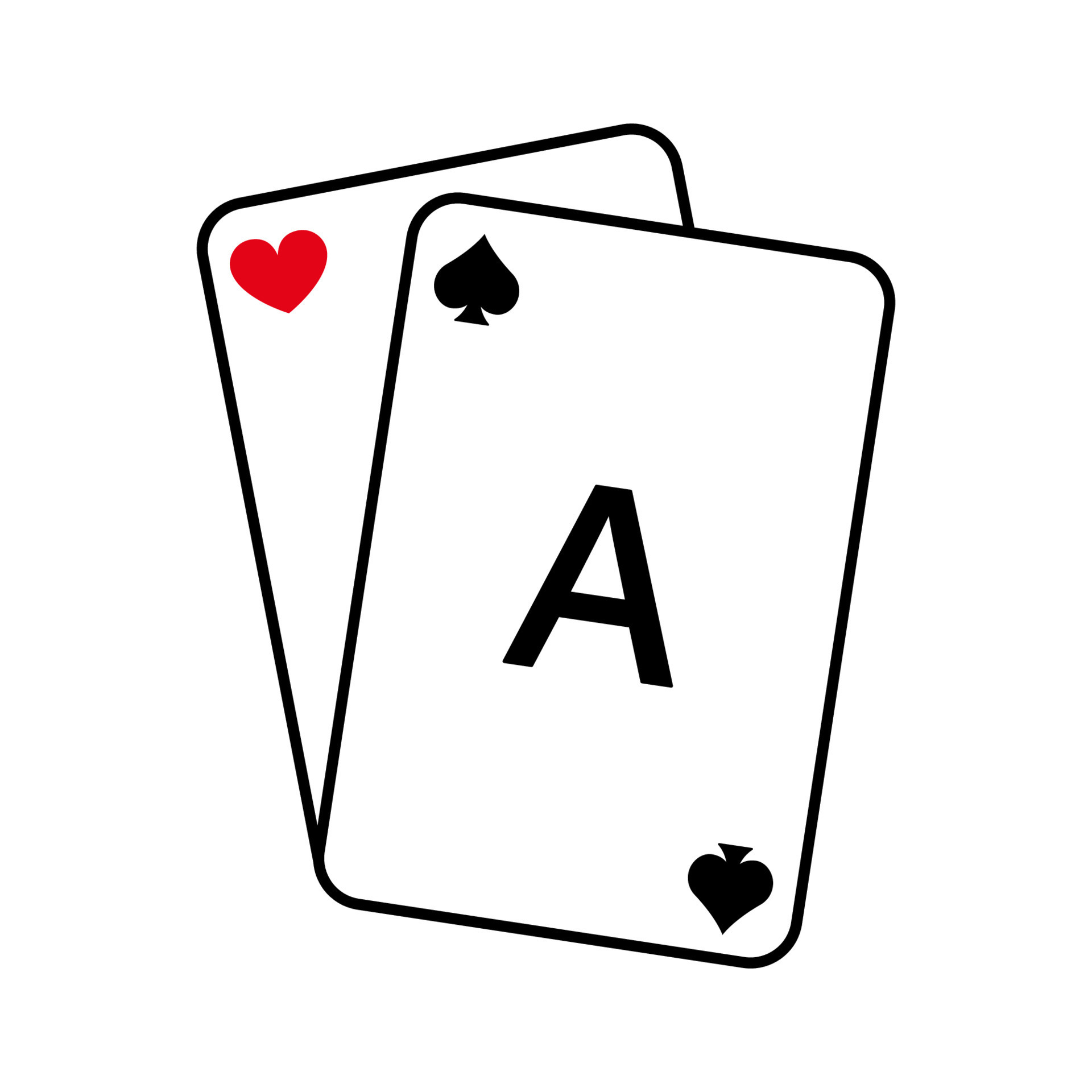 Poker, royal, straight, aces, casino, gambling, las vegas icon