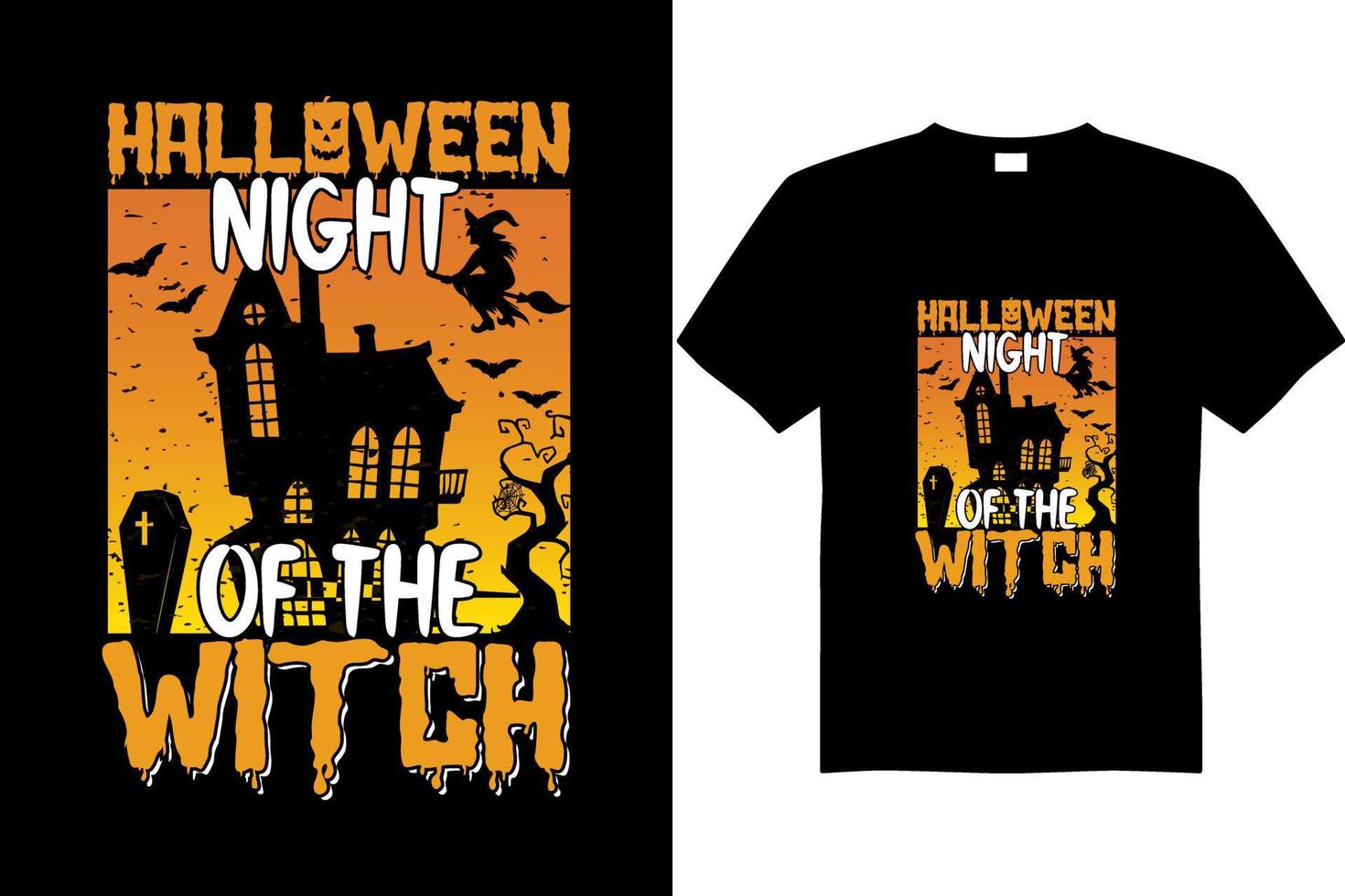 Halloween t shirt design vector