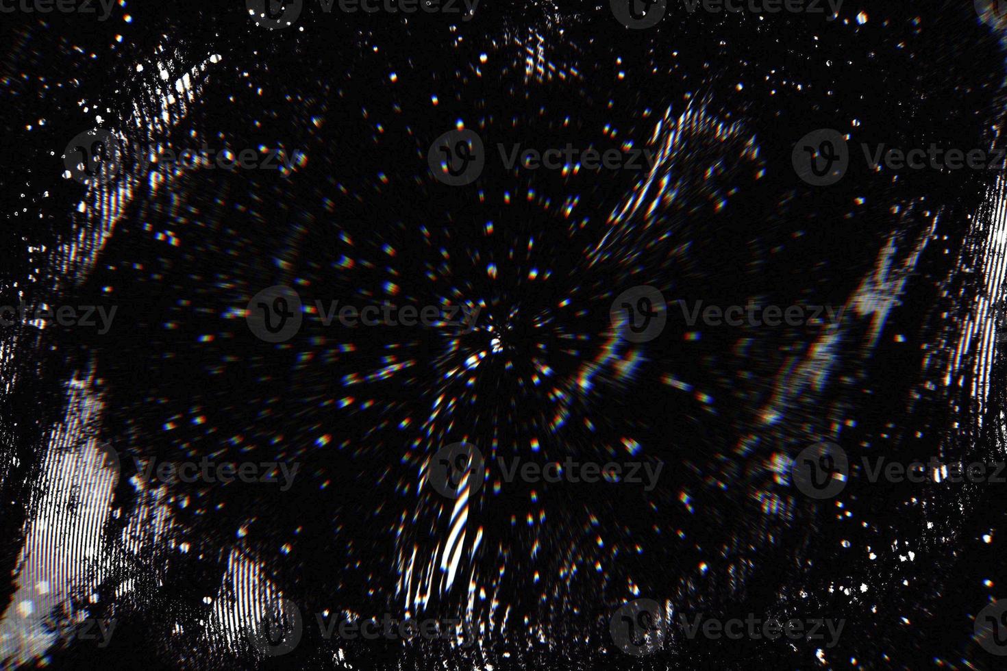 Abstract dark background with glitch effect for background. Noise Texture of video glitch error photo