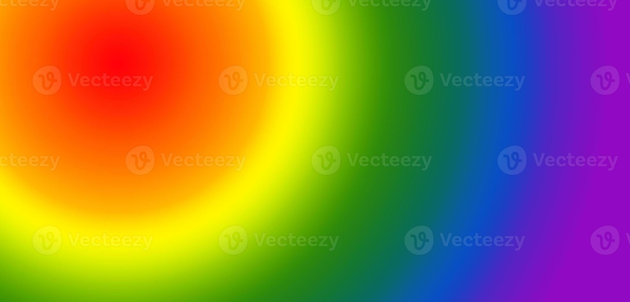 LGBT pride flag rainbow flag background The movement of the multicolored peace flag symbolizes gender diversity. photo