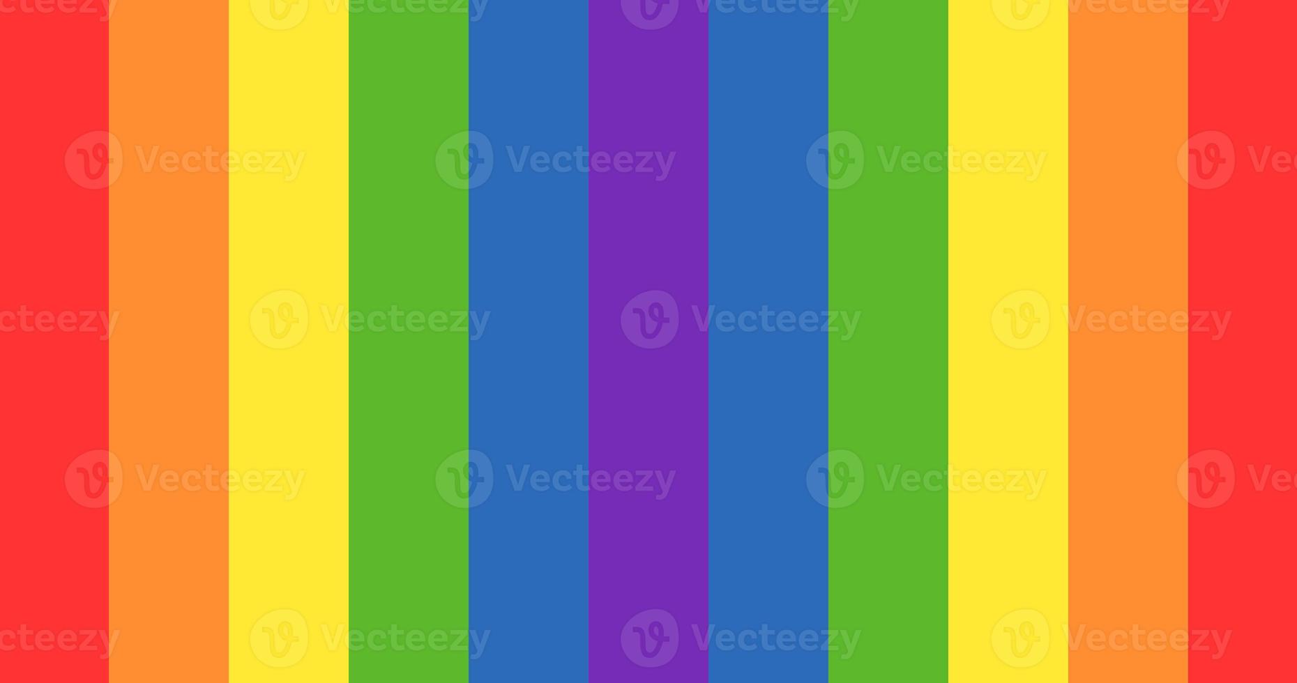 LGBT pride flag rainbow flag background The movement of the multicolored peace flag symbolizes gender diversity. photo