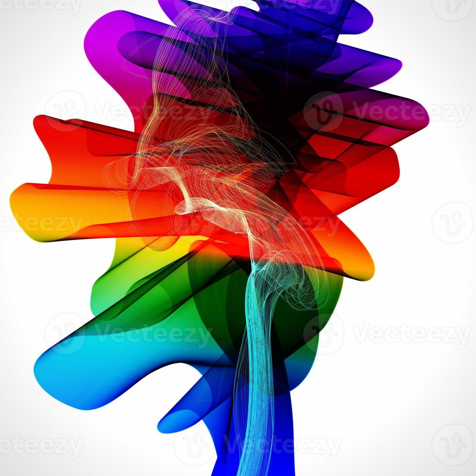 Multicolor abstract bright background. Elements for design. Eps10. photo