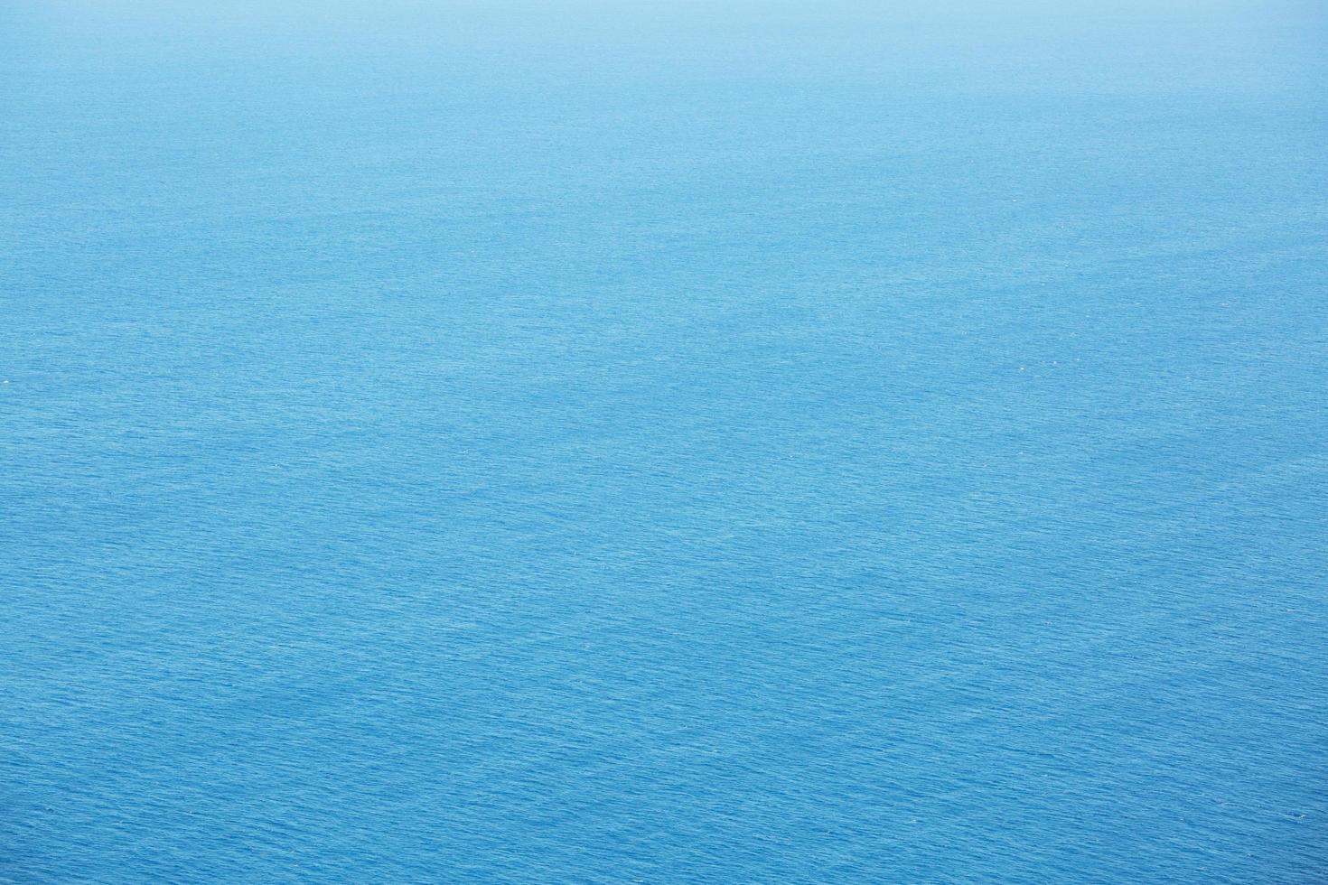 Blue Sea surface aerial view with waves from a drone, empty blank to background. soft focus. photo