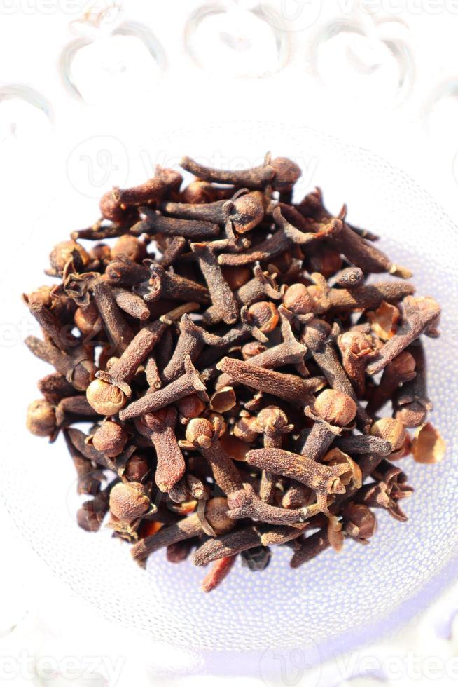 healthy and spicy Clove stock photo