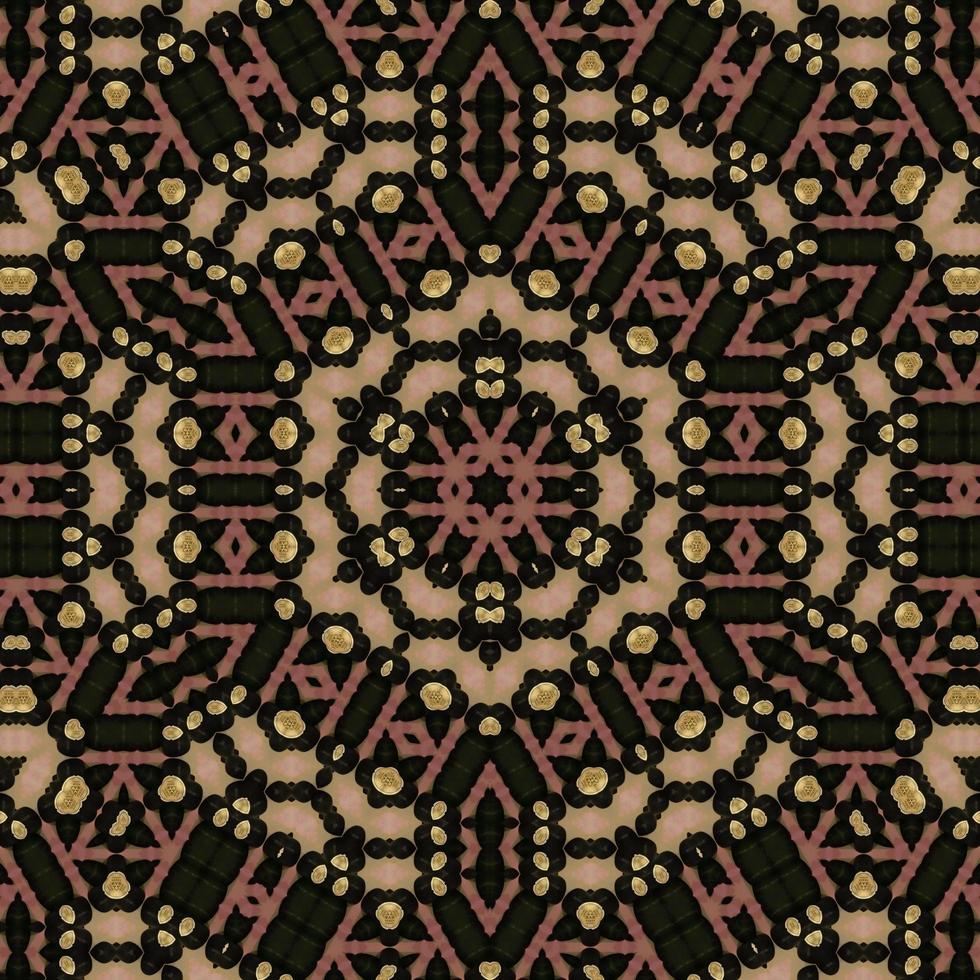 Seamless fabric pattern, abstract pattern. Abstract background in black and white tones. Seamless pattern for design and decoration. photo