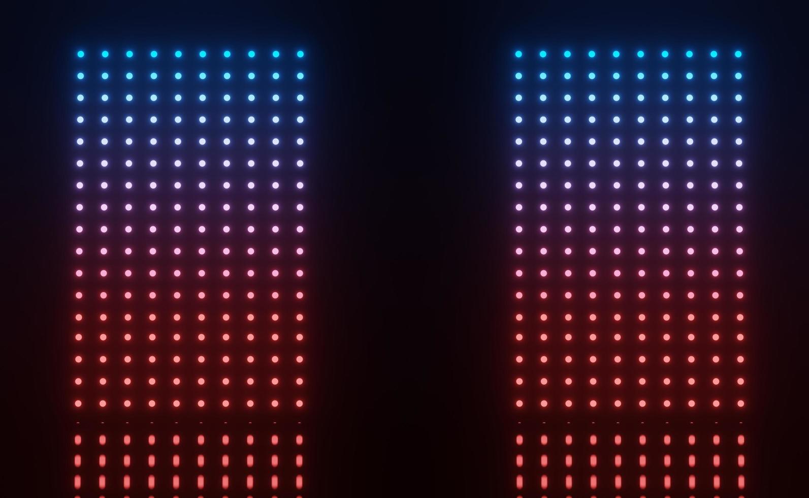 3d render of RGB neon light on darkness background. Abstract Laser lines show at night. Ultraviolet spectrum beam scene photo