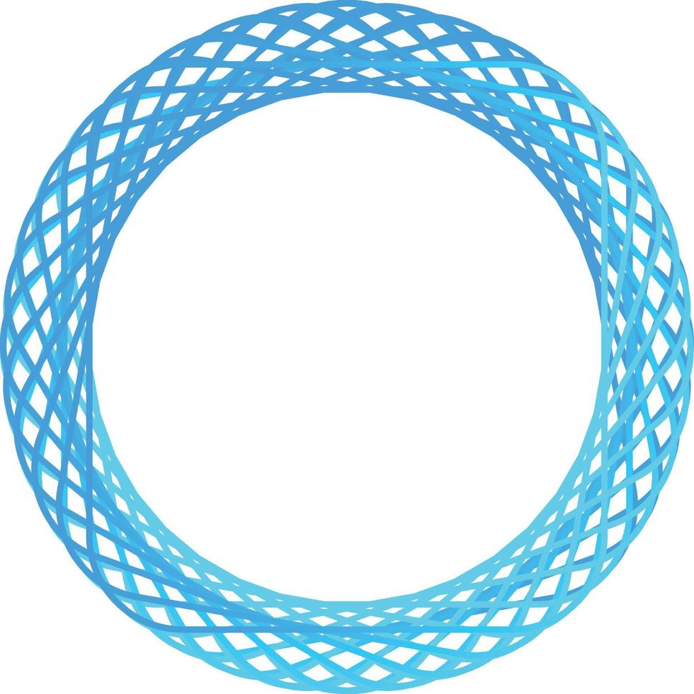 Abstract spirograph design, Vector spirograph