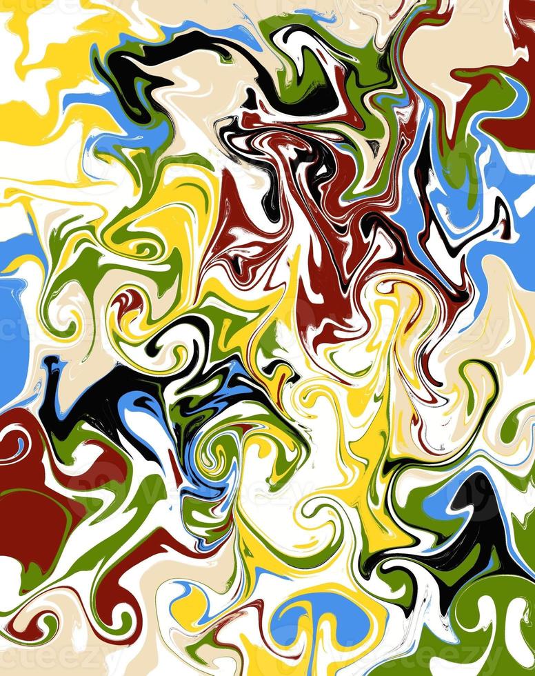fondo abstracto con colores brillantes foto