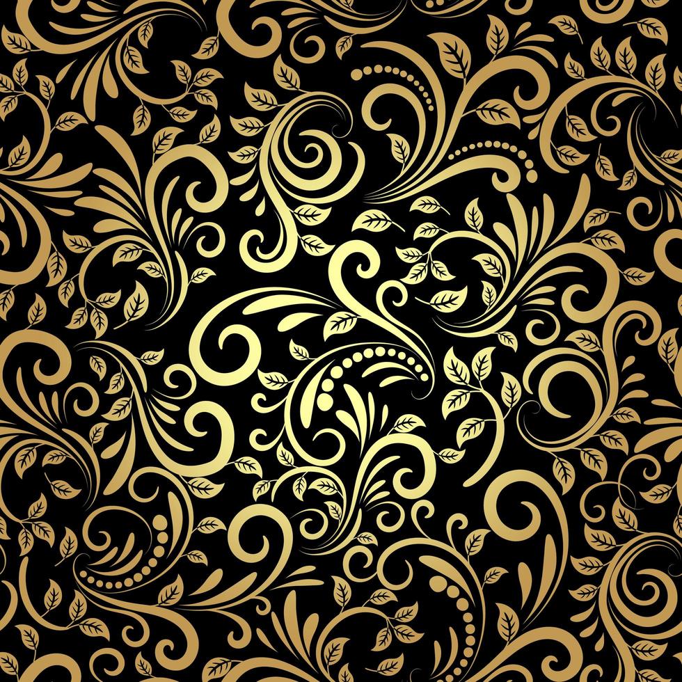 golden seamless pattern photo