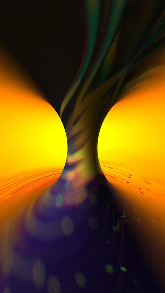 Solar Eclipse Circular Shape Festival Graphic photo