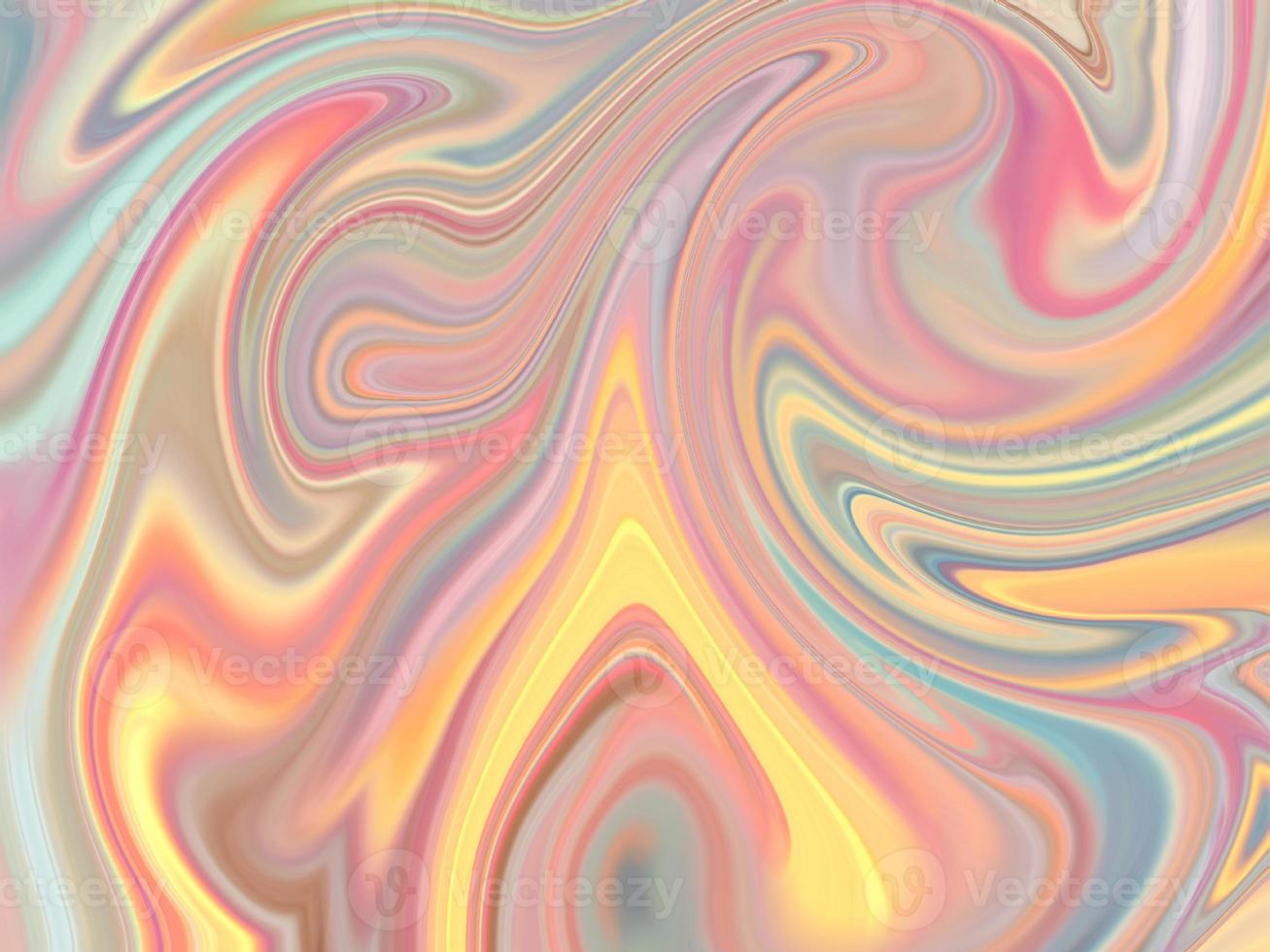 abstract rainbow wave pattern background , greeting card or fabric photo