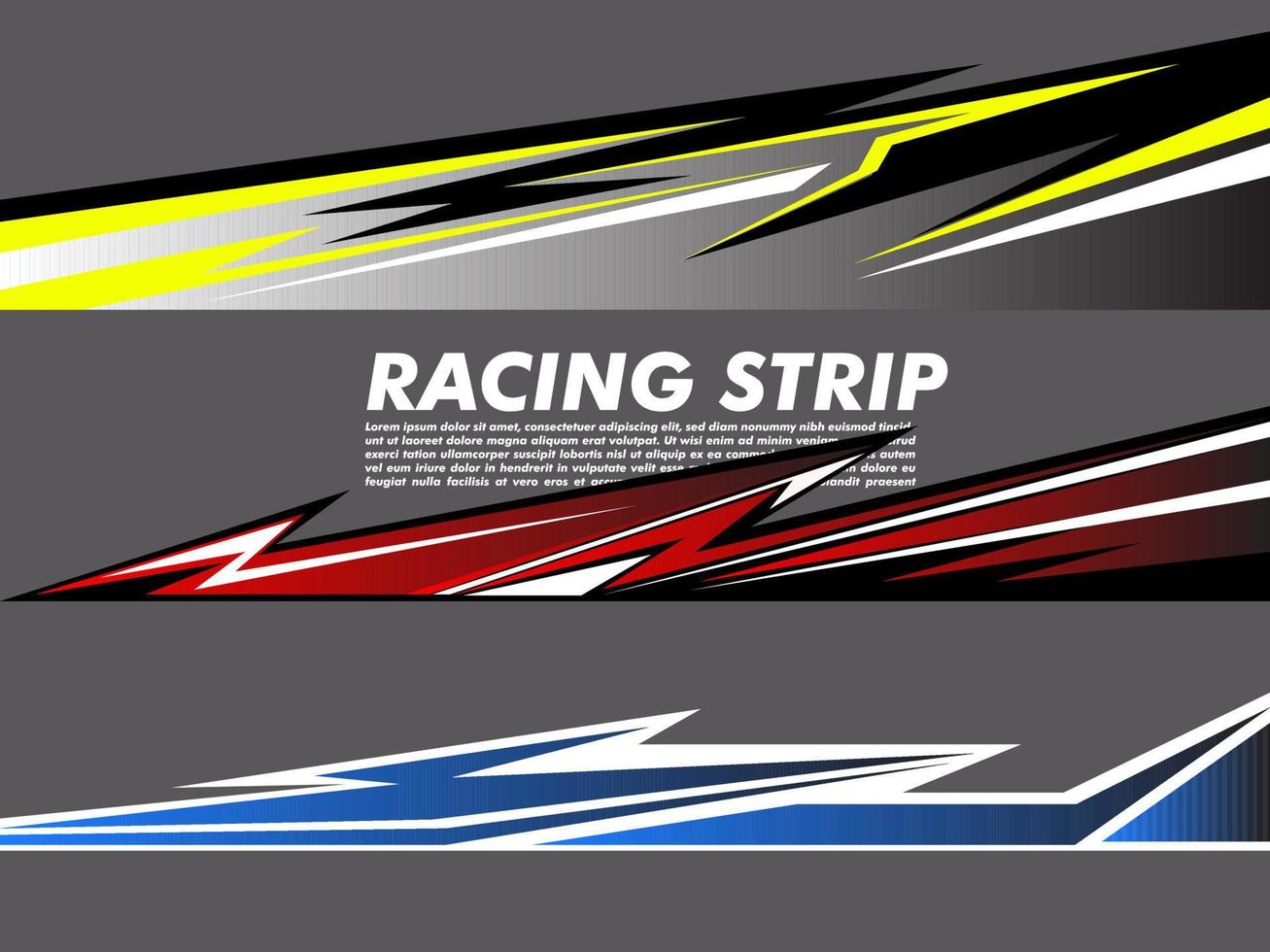 Racing Stripe Vector Art