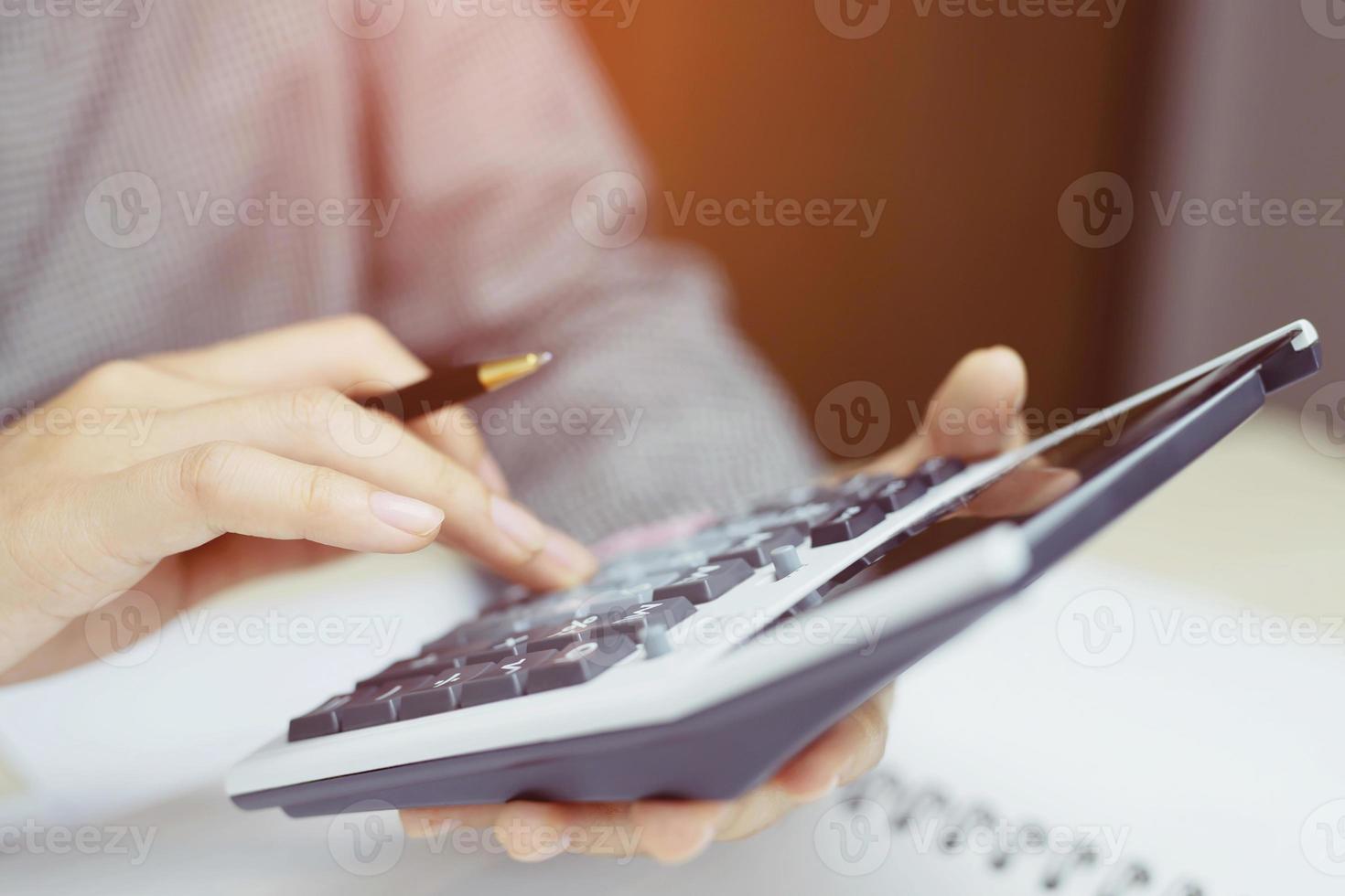 Business analyst team checking in financial statement for audit internal control system. Accounting , Accountancy Concept. photo