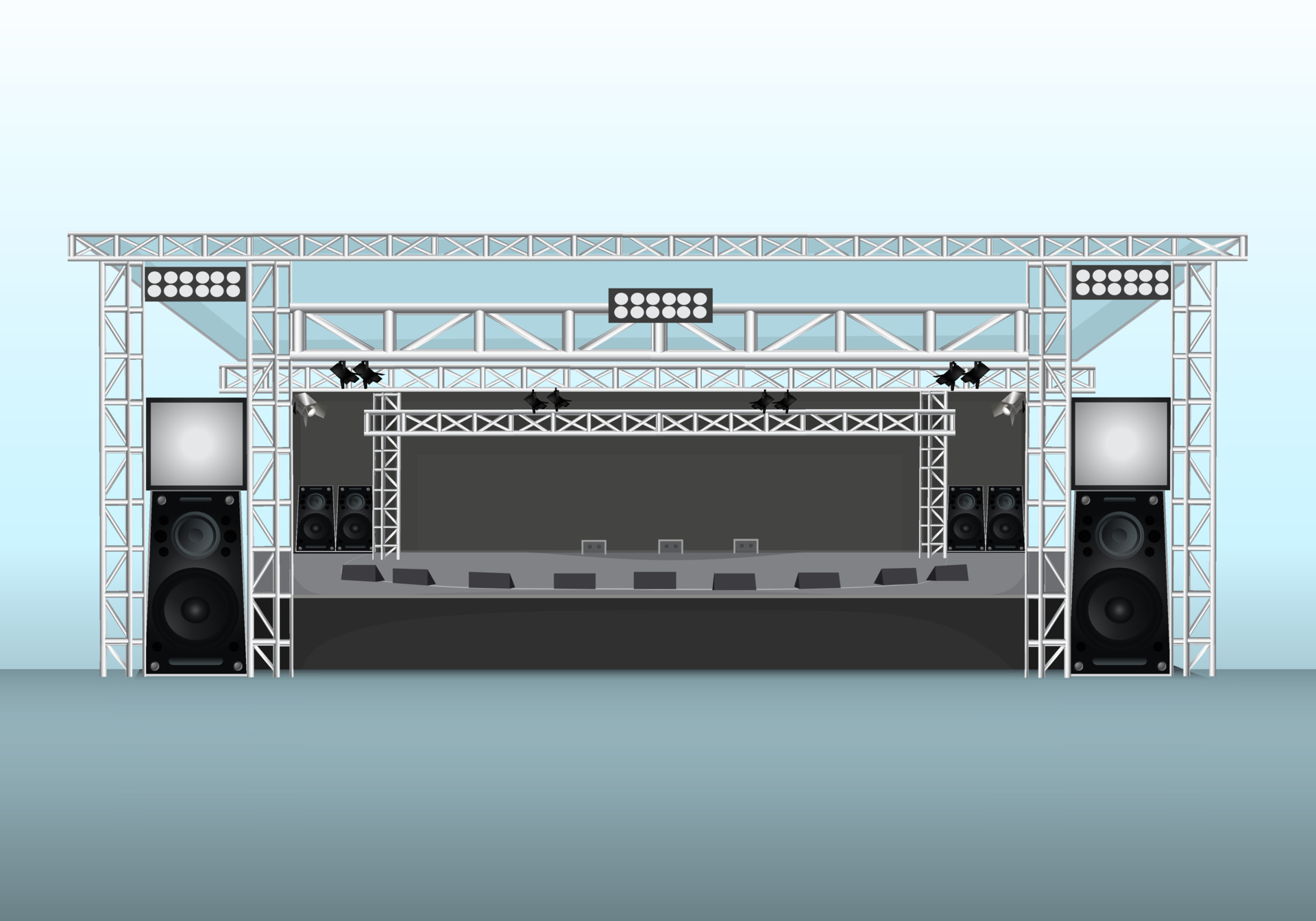 outdoor concert stage design