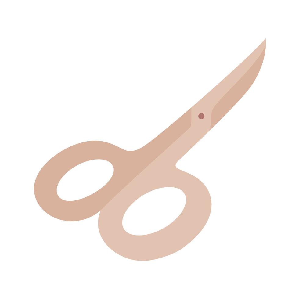 These are used for cutting thin materials, such as paper, cardboard, metal foil, textiles, ropes, and cables vector illustration