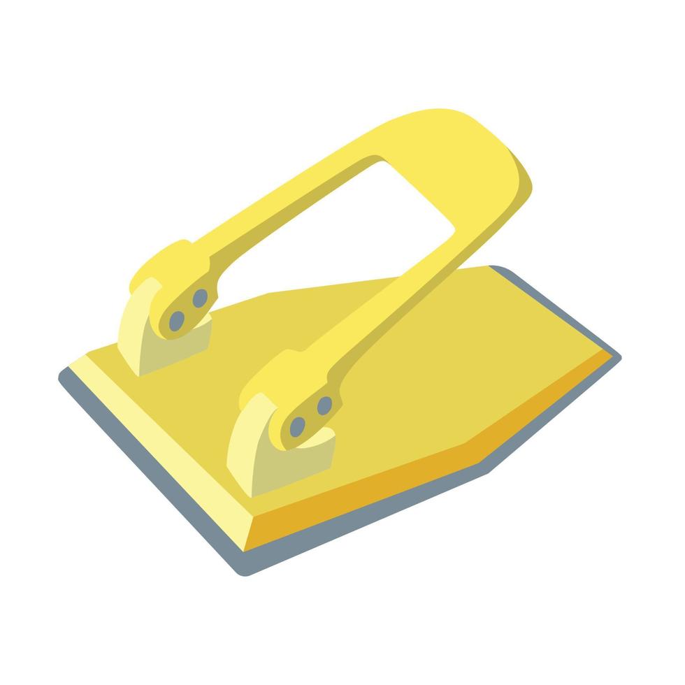 a perforator that punches a hole in a paper document to allow it to be inserted into a folder, binder, or folder vector illustrations