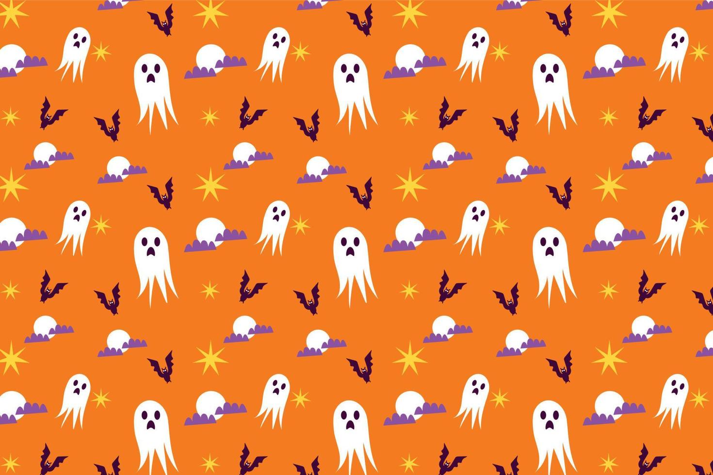 textura de patrón espeluznante de halloween para portada de libro o sábana.  vector patrón de halloween