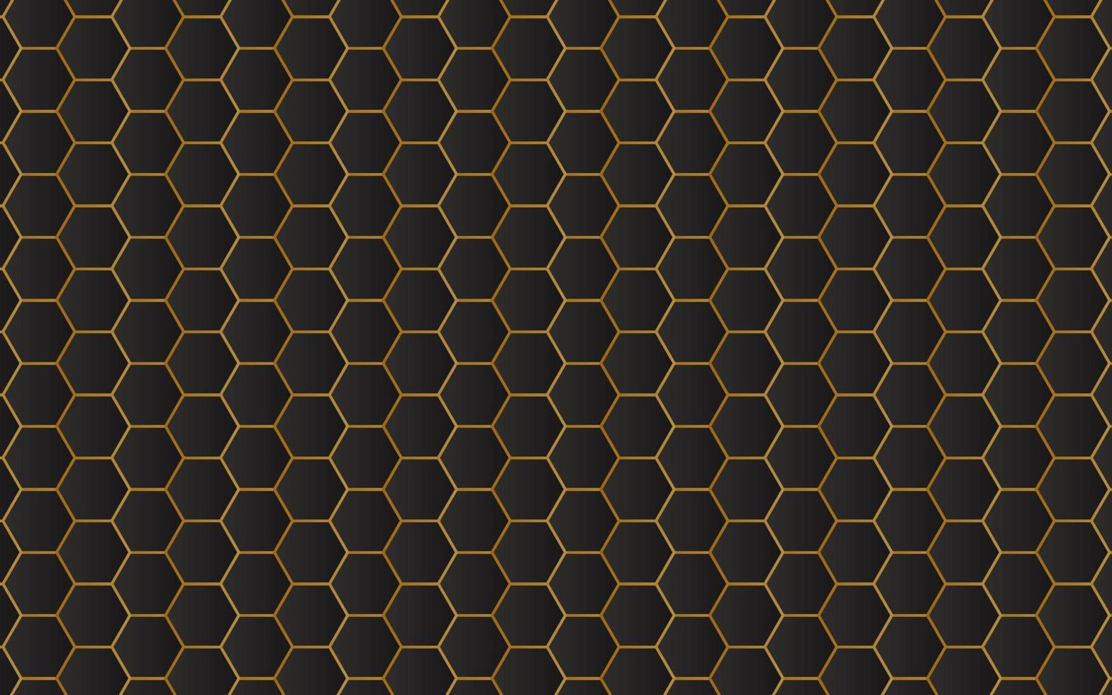 Luxurious hexagon pattern background vector