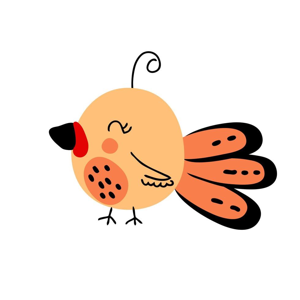 Turkey bird for thanksgiving day stickers, poster, card, invitation. vector