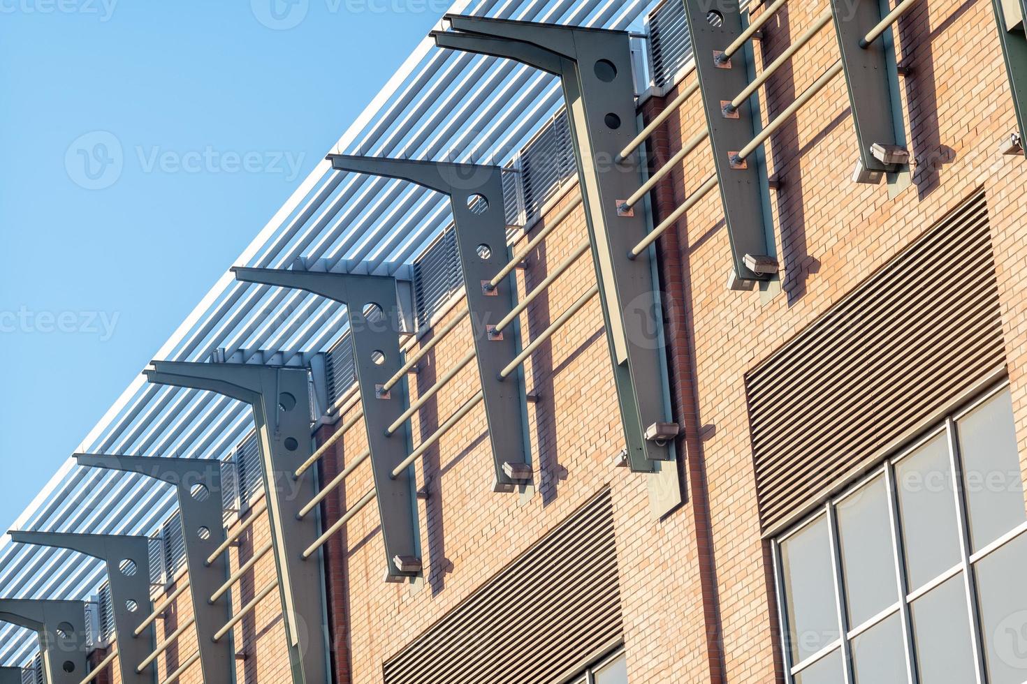 modern office building with sky photo