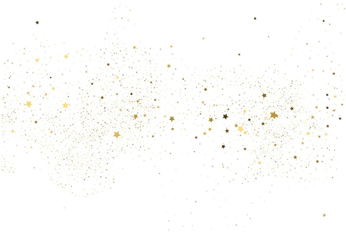 Light gold glitter confetti texture vector