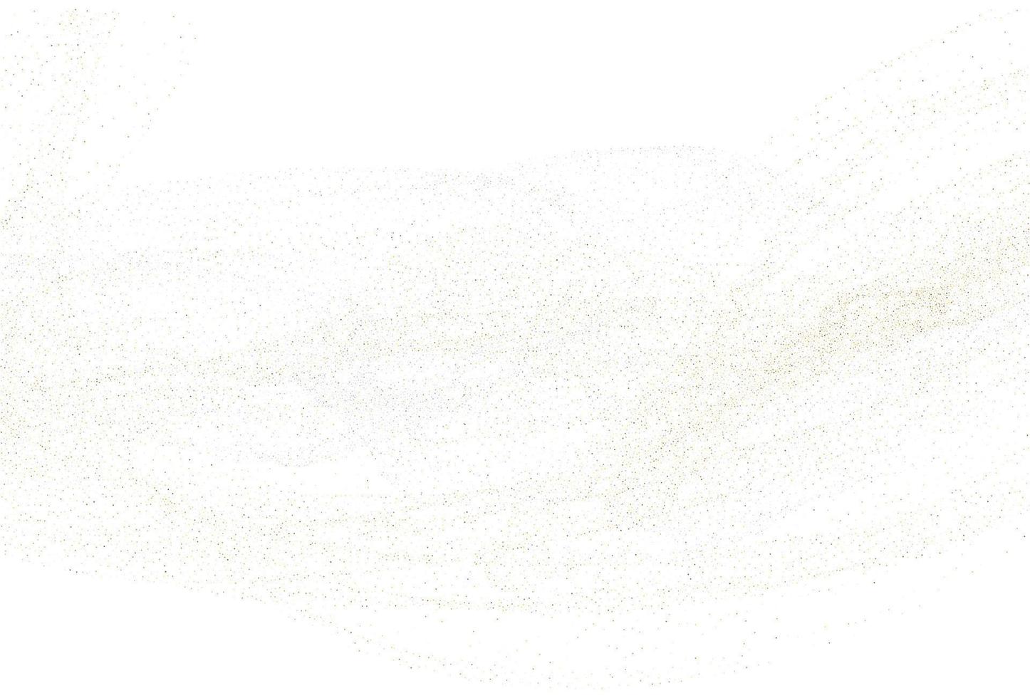 Light silver gold dust. Vector