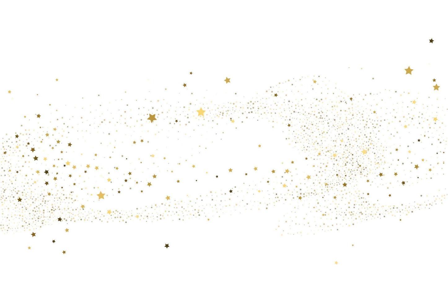 Light gold glitter confetti texture vector