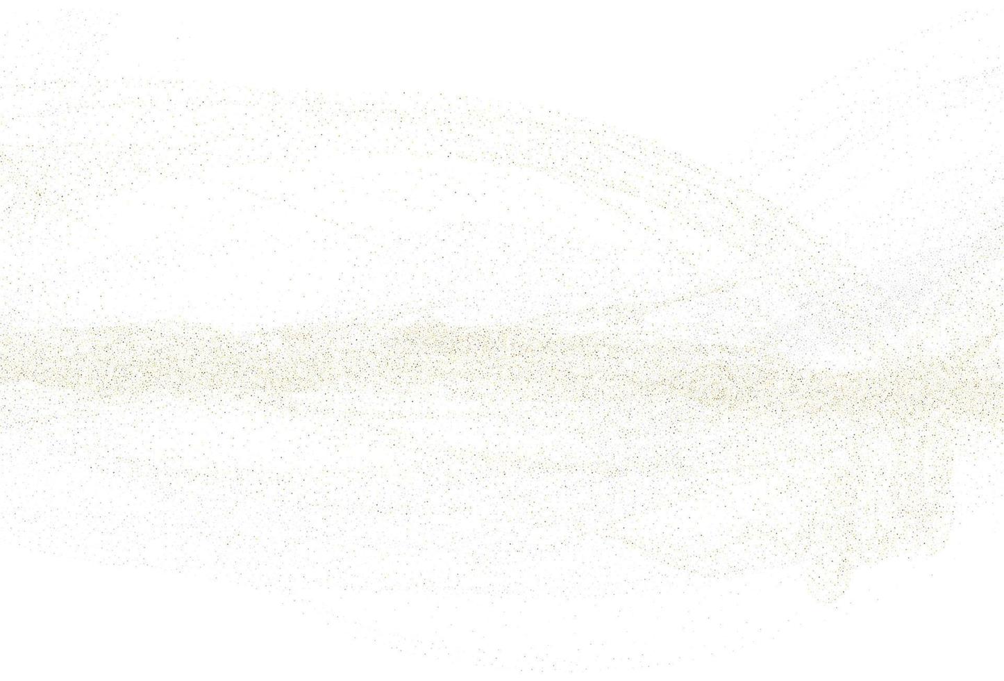Light silver gold dust. Vector