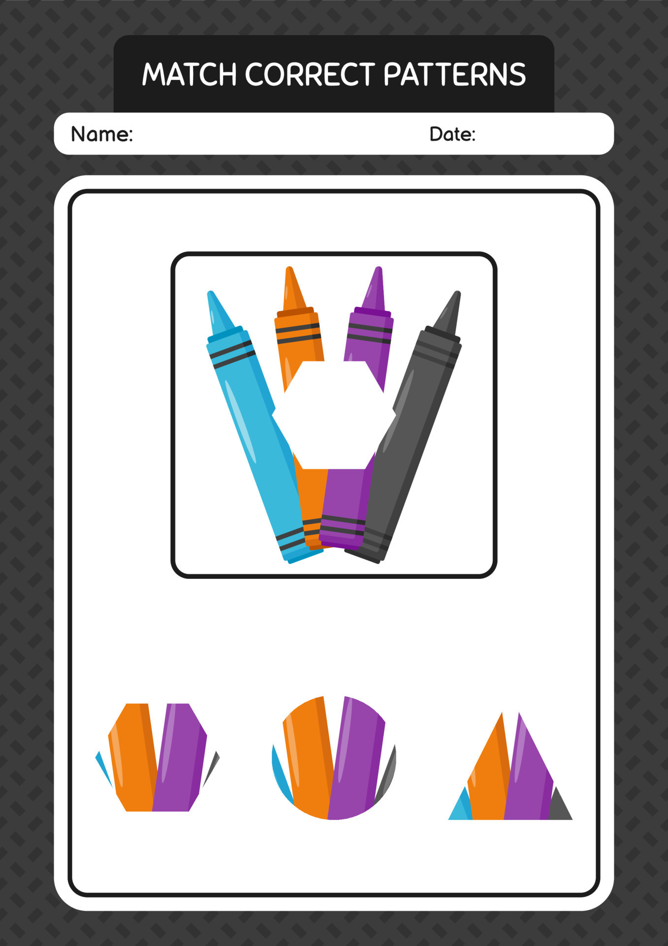 match-pattern-game-with-crayons-worksheet-for-preschool-kids-kids