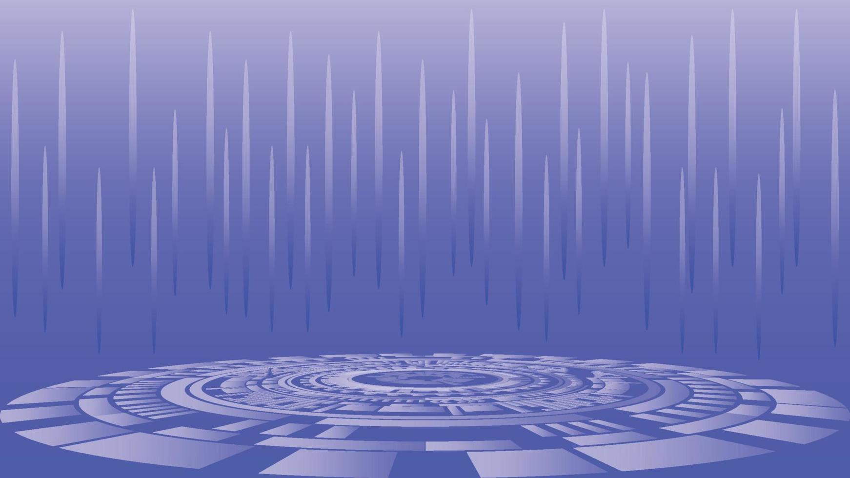 Abstract technology Hi-tech communication concept futuristic digital innovation background. vector