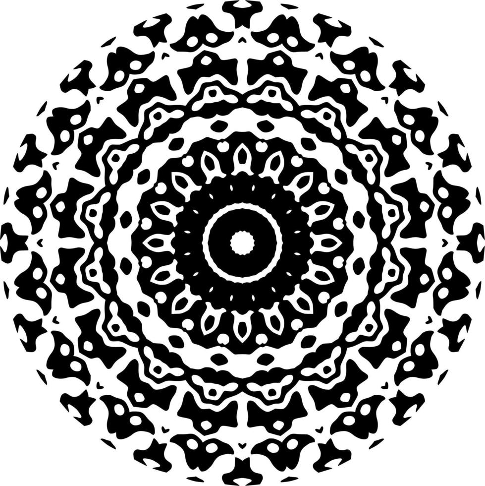 Mandala pattern decoration vector