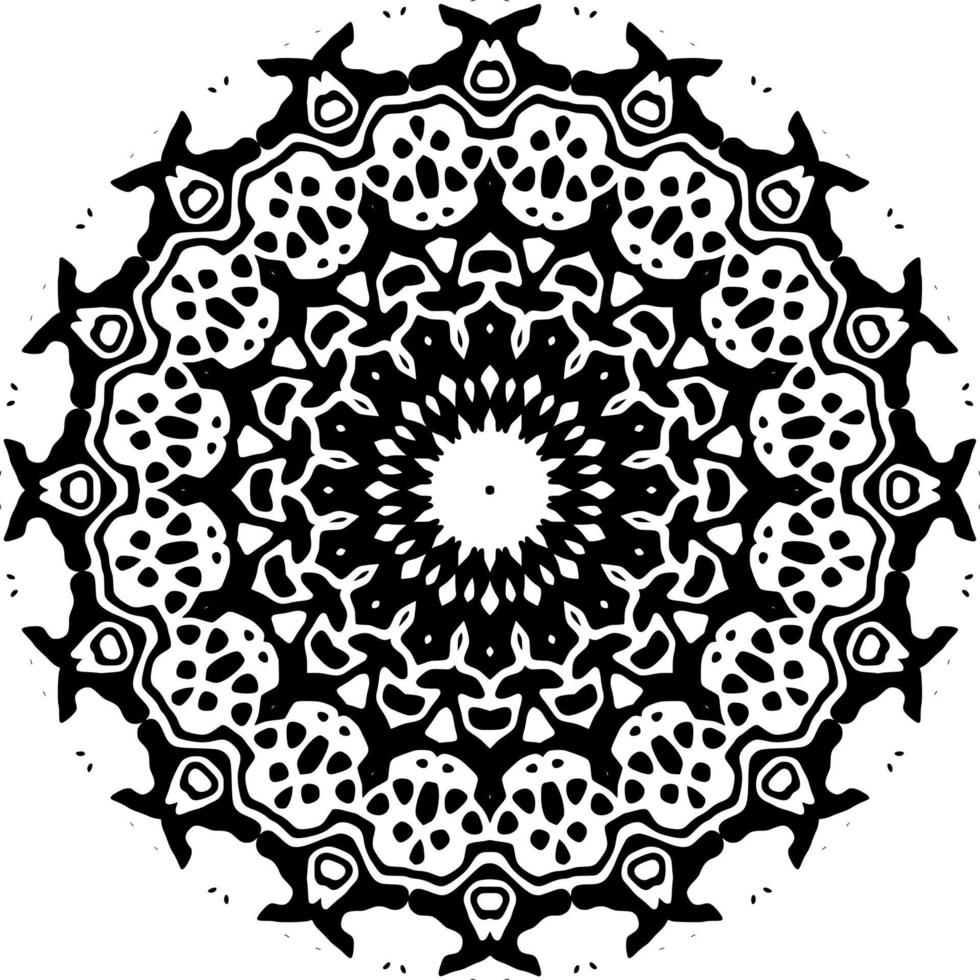 Mandala pattern decoration vector