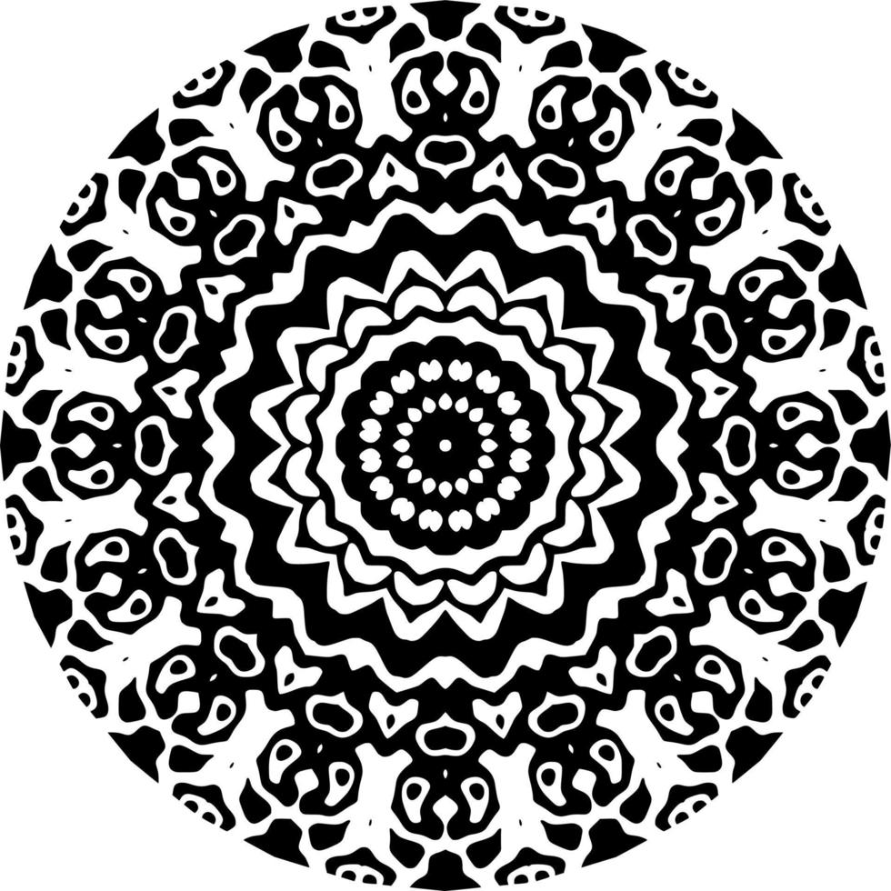 Mandala pattern decoration vector