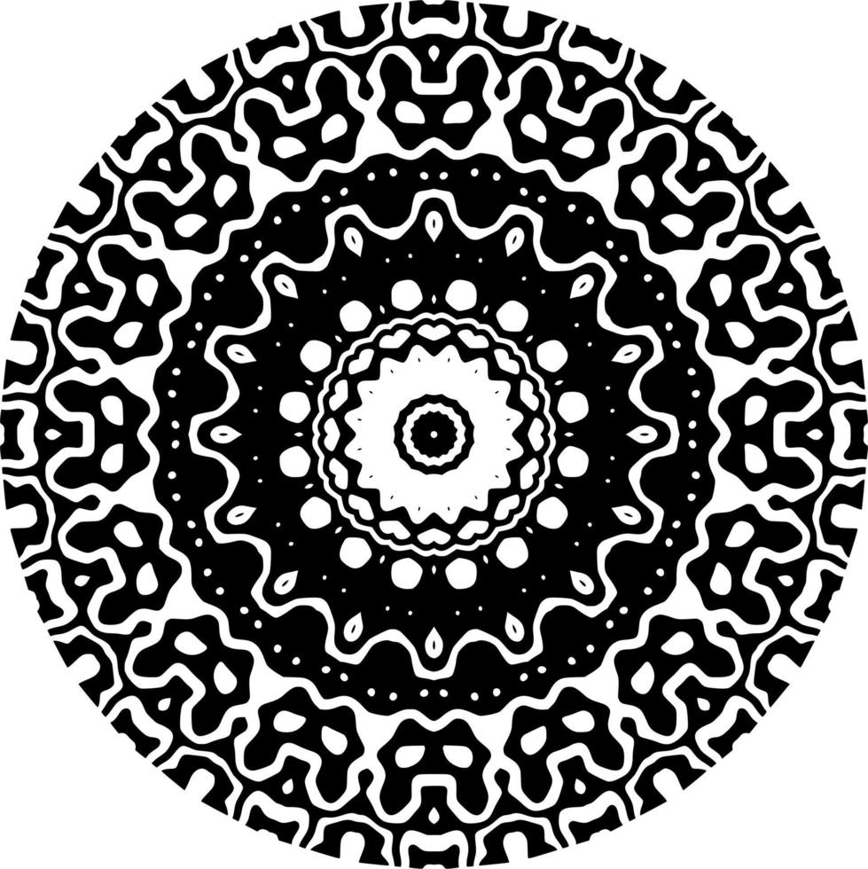 Mandala pattern decoration vector