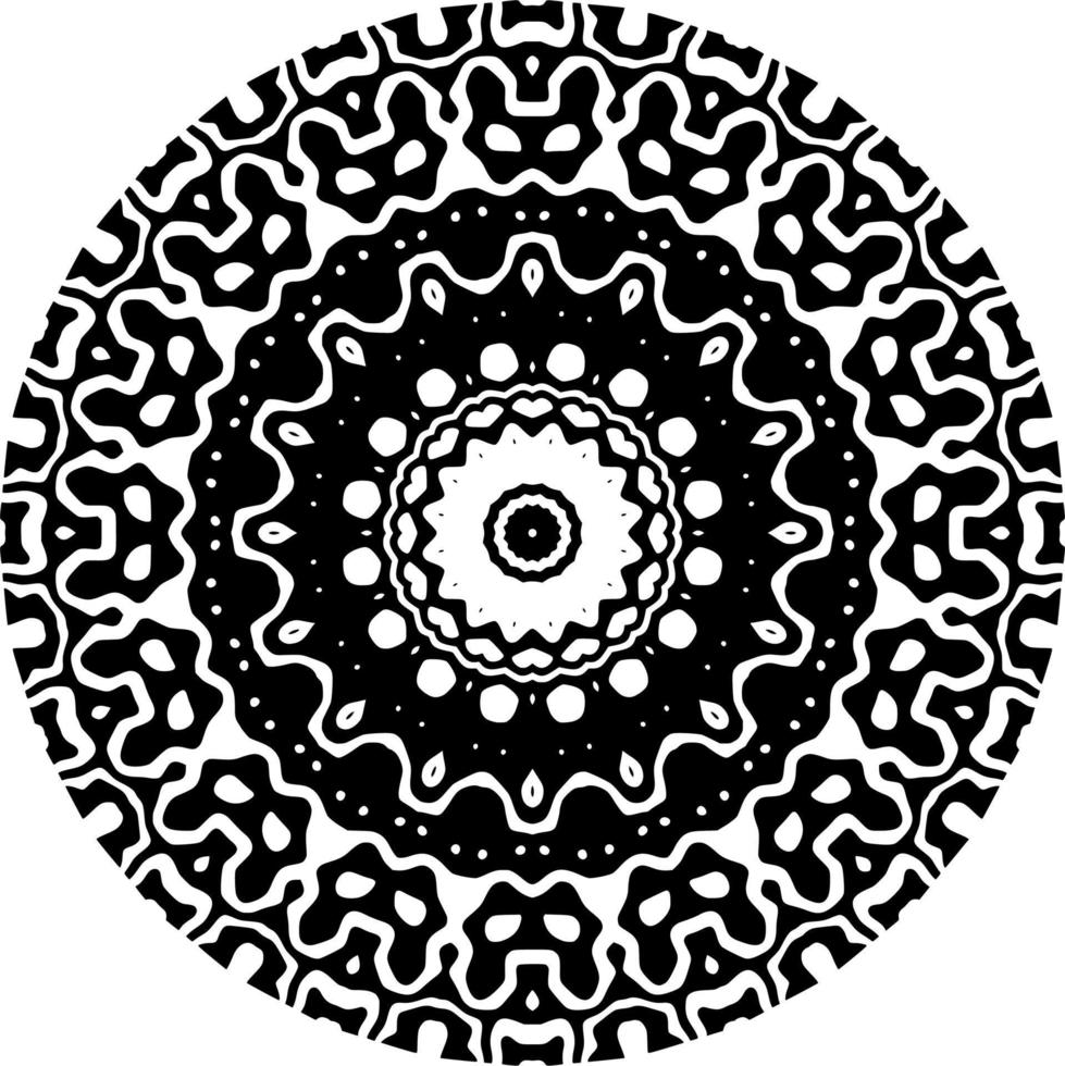 Mandala pattern decoration vector