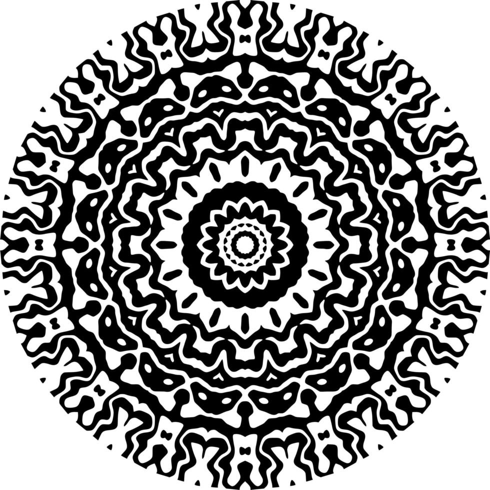 Mandala pattern decoration vector
