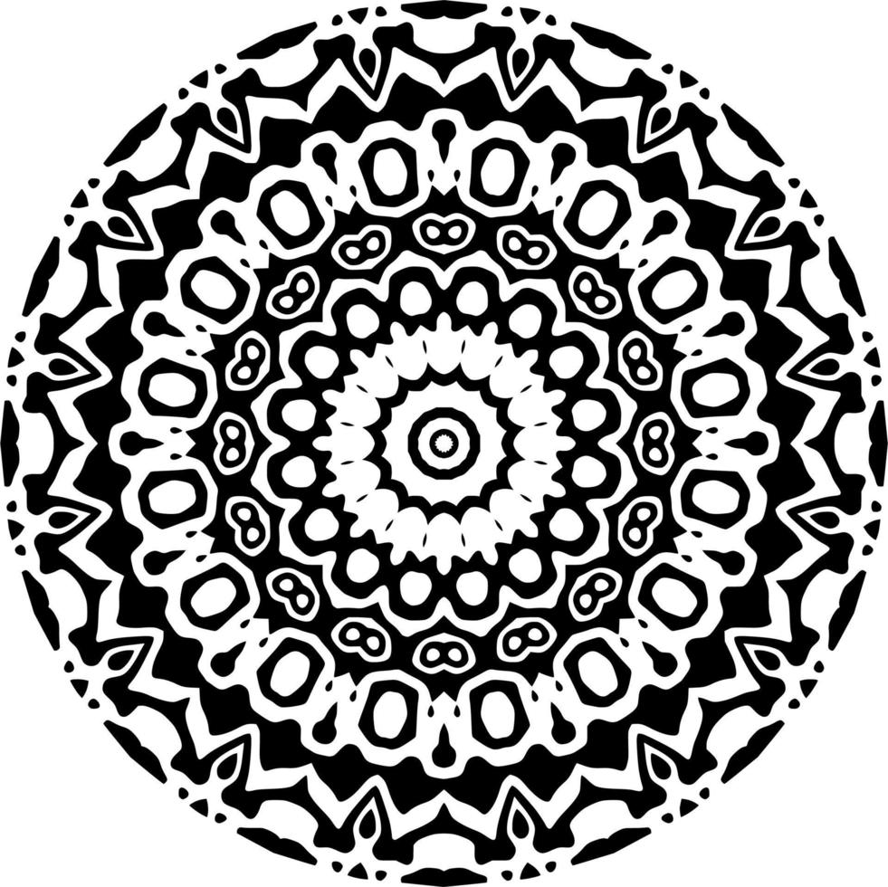 Mandala pattern decoration vector