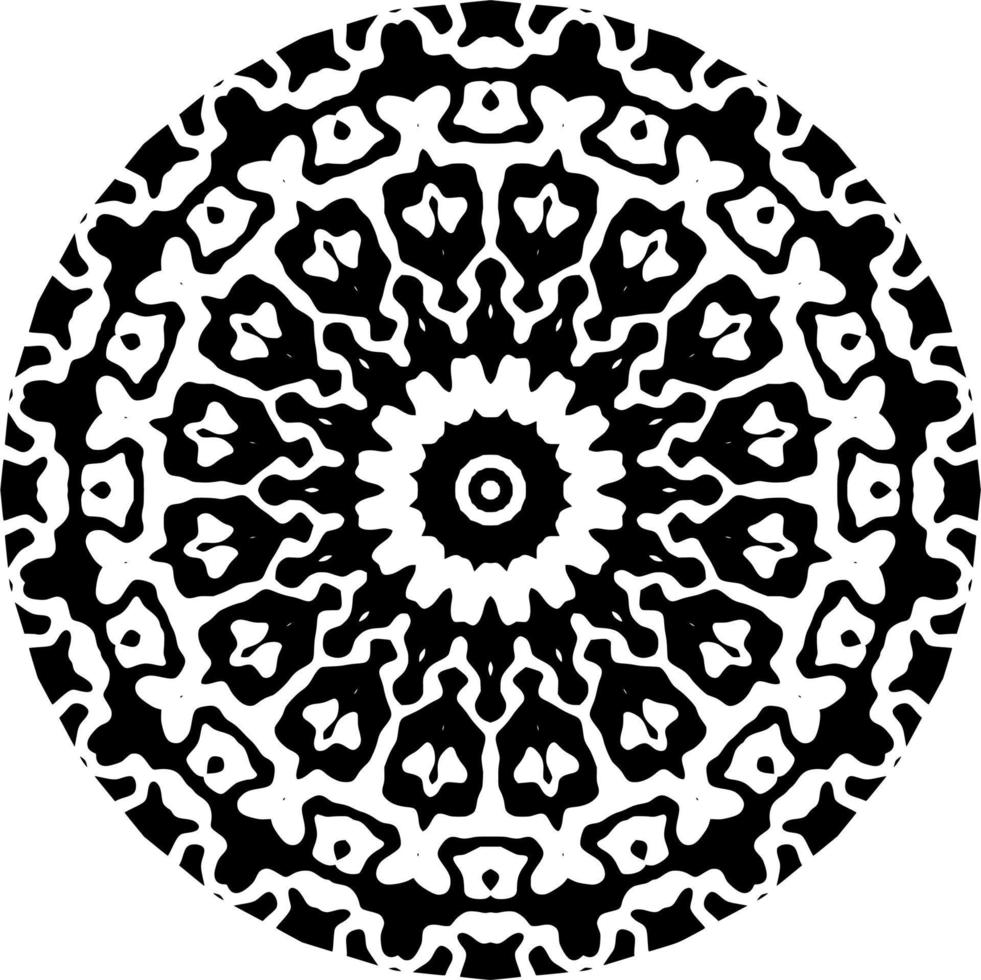 Mandala pattern decoration vector