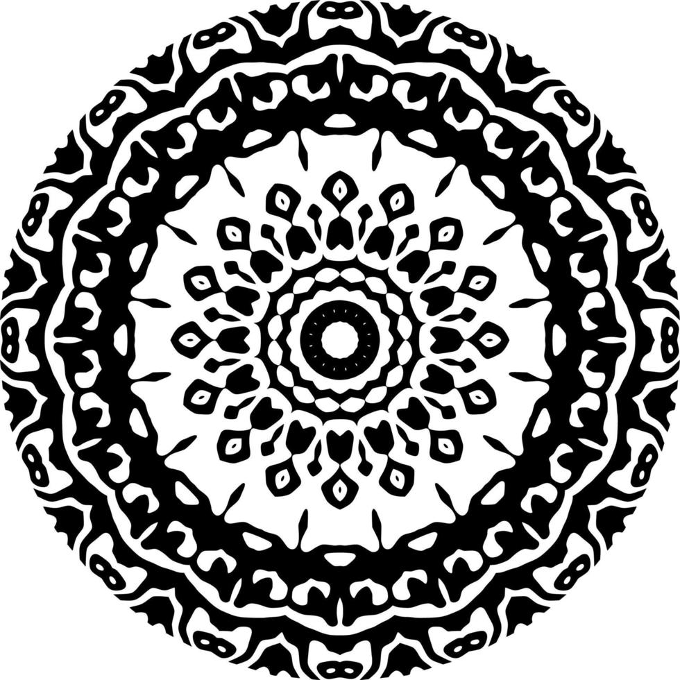 Mandala pattern decoration vector