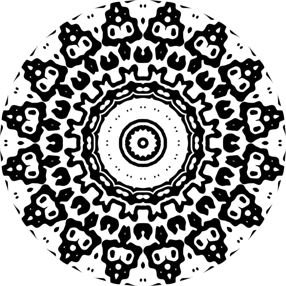 Mandala pattern decoration vector